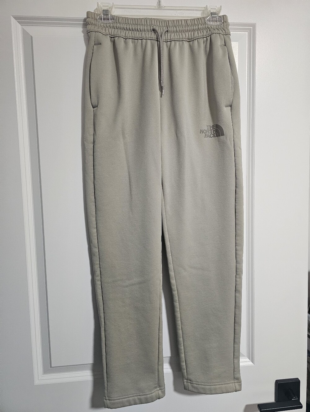 The North Face Men's Light Beige Fleece Joggers